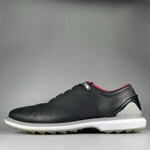 Nike Jordan ADG 4 Men’s 13 Black Red Cement Gray Spikeless Golf Sneakers Shoes